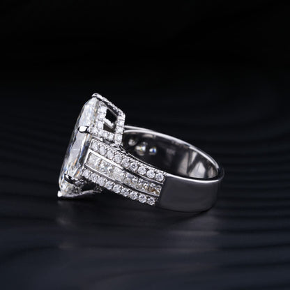 Marquise Cut Solitaire Diamond Ring