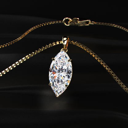 Marquise Solitaire Pendant