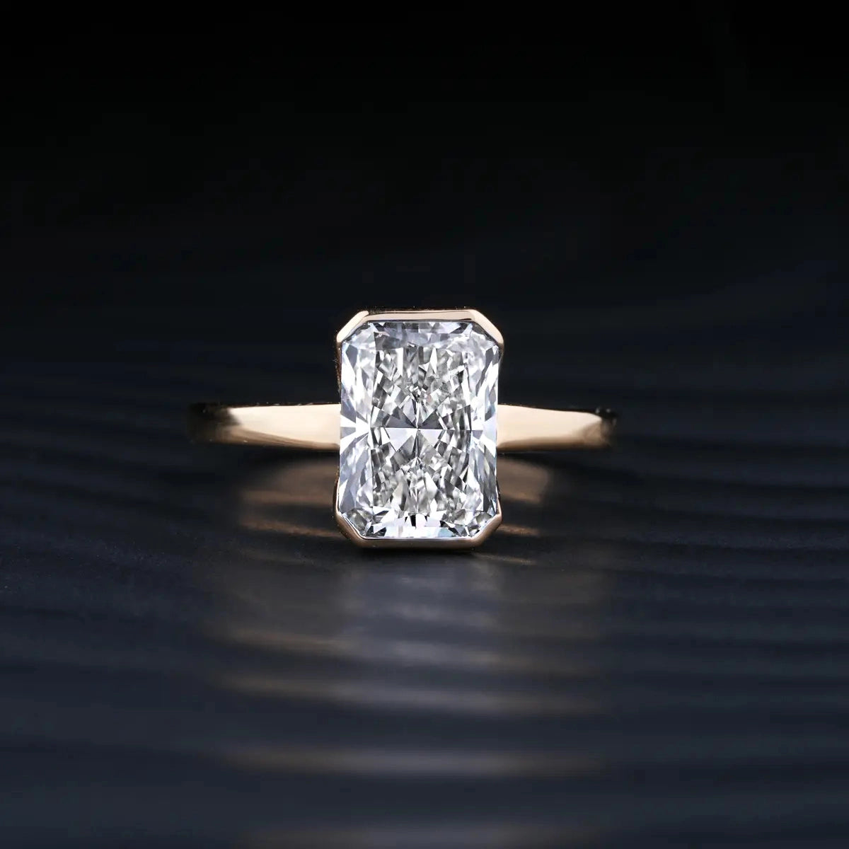 2 Carat Radiant Cut Engagement Ring