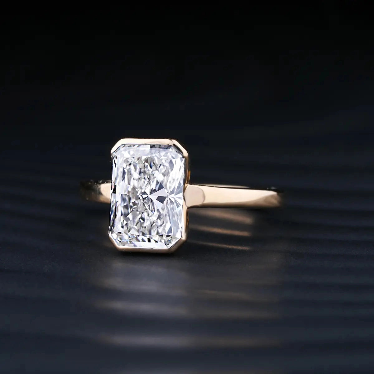 2 Carat Radiant Cut Engagement Ring