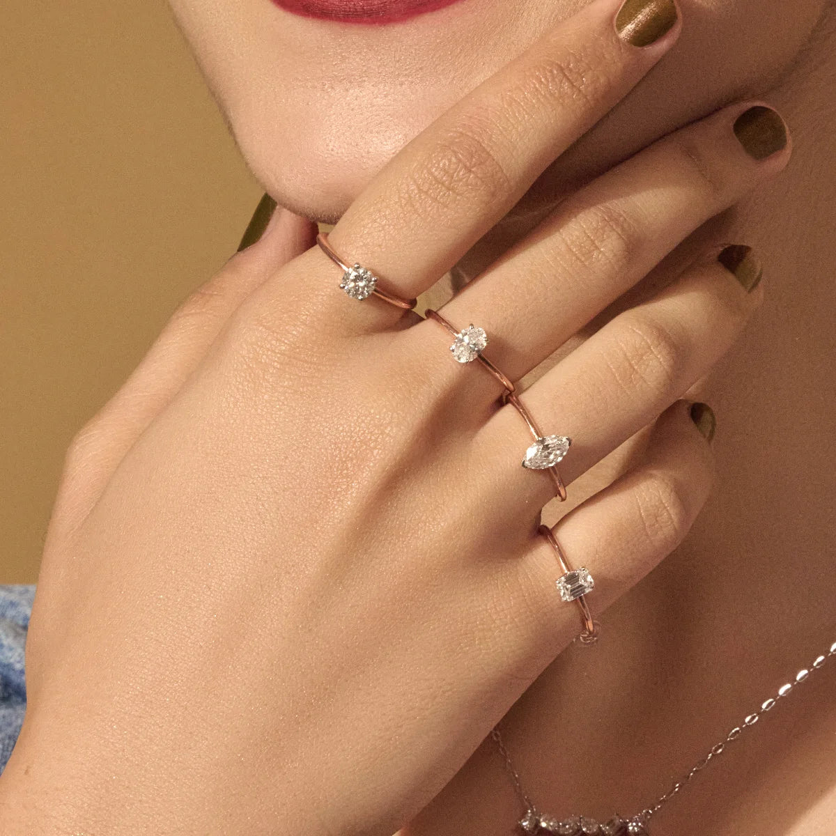 Marquise Solitaire Engagement Ring