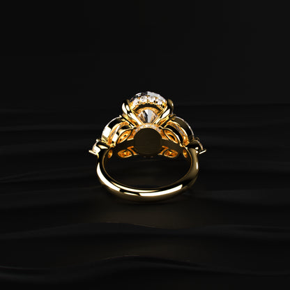 The Sovereign Oval Solitaire Ring