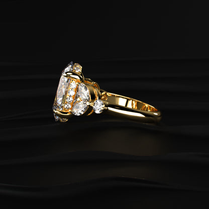 The Sovereign Oval Solitaire Ring