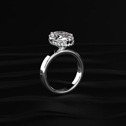5 Ct Oval Diamond Ring