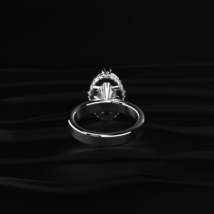 5 Ct Oval Diamond Ring