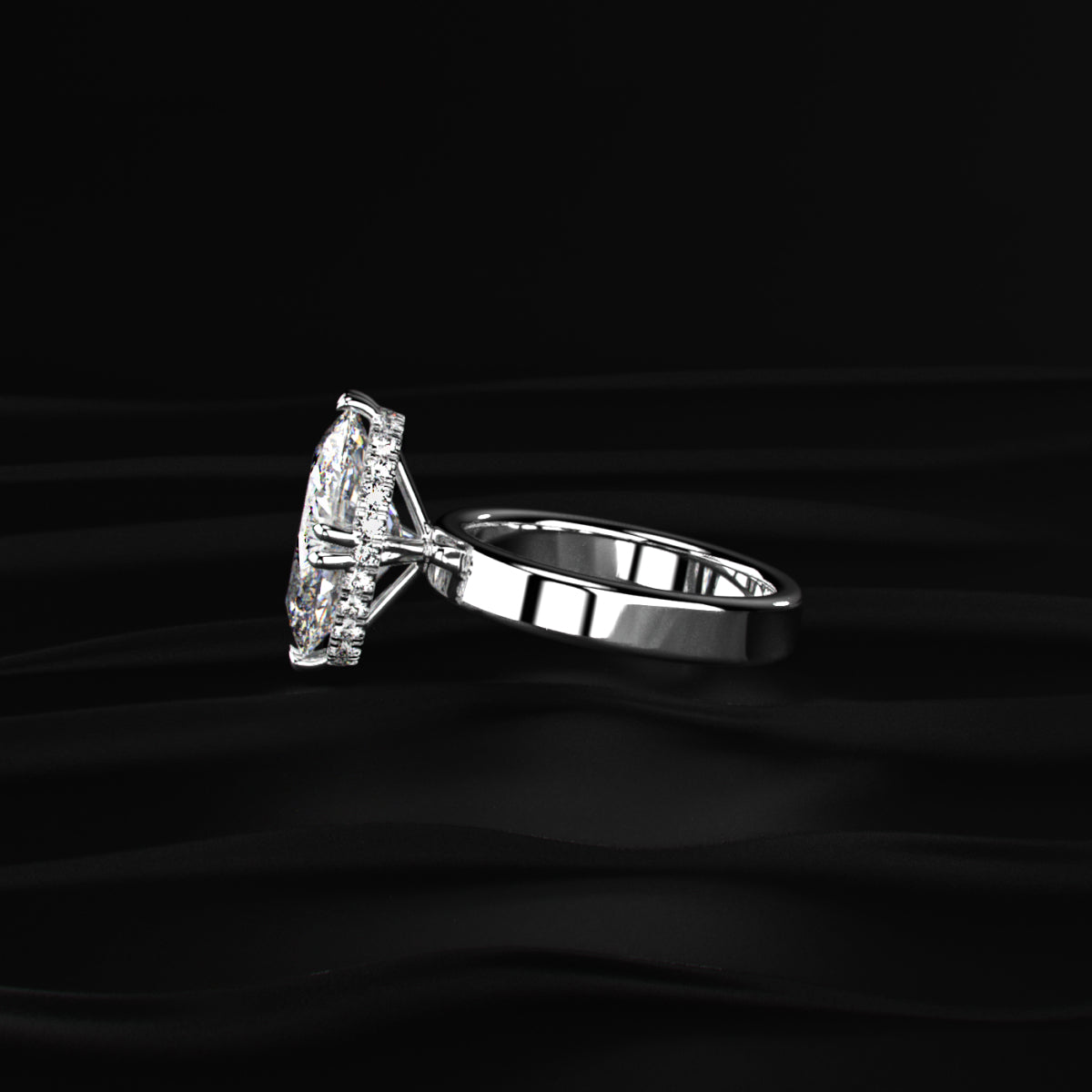 5 Ct Oval Diamond Ring